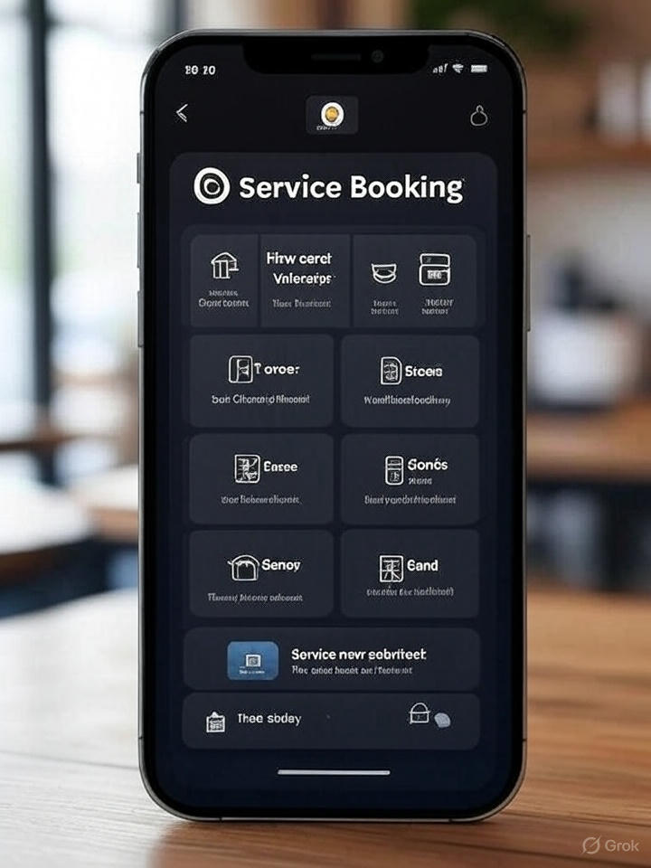 Cross-Platform Mobile App for Service Booking